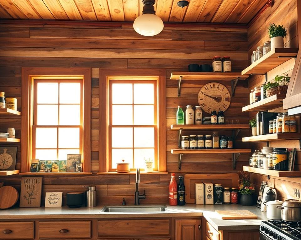 wandplanken keuken inspiratie