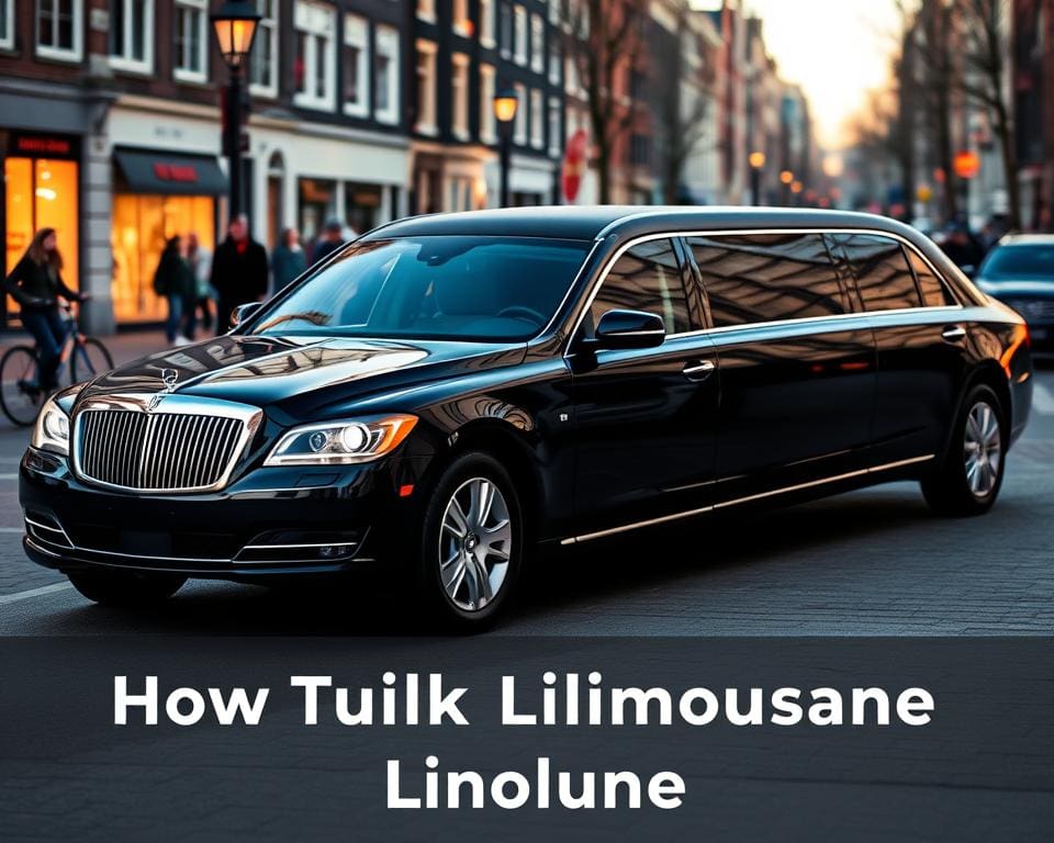 Hoe boek je snel een limousine in Amsterdam?