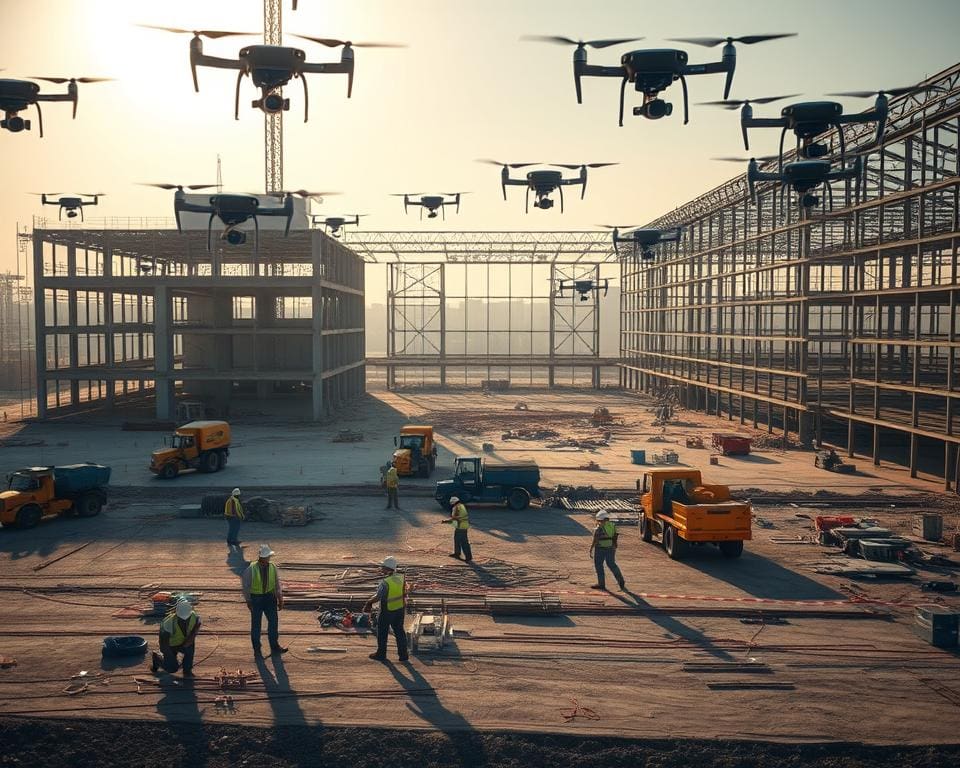 Hoe gebruik je drones in de bouwvoorbereiding?