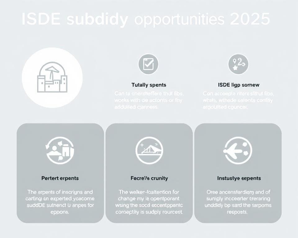 ISDE subsidiemogelijkheden 2025