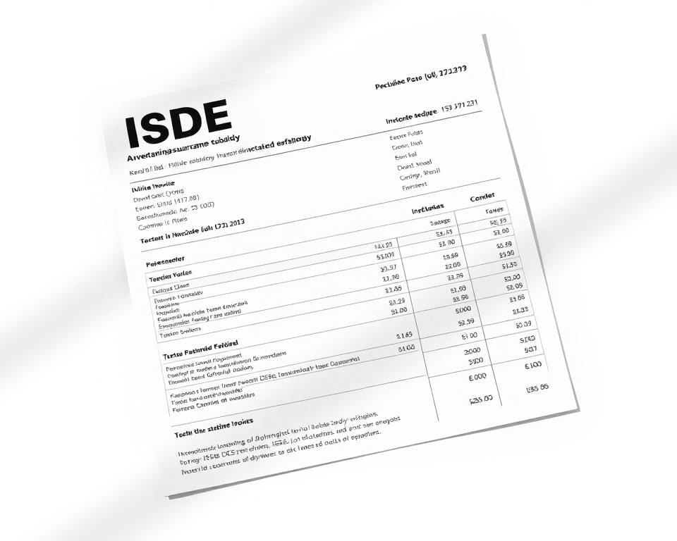 Waarom is factuurinformatie cruciaal bij ISDE?