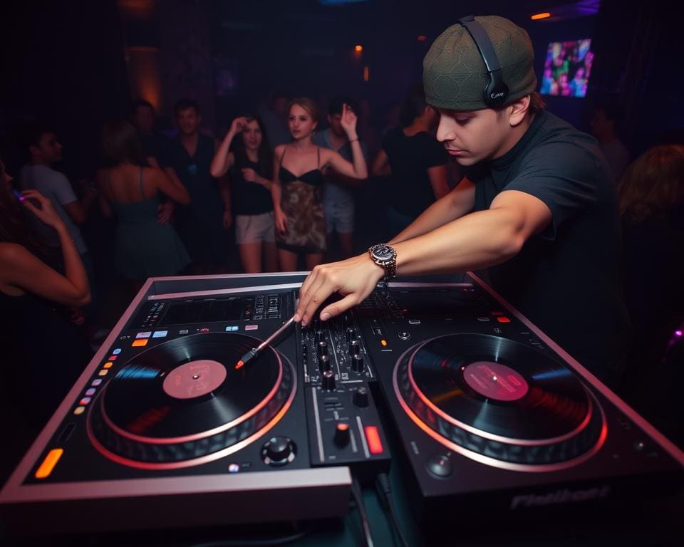 Wat doet een DJ achter de draaitafels?