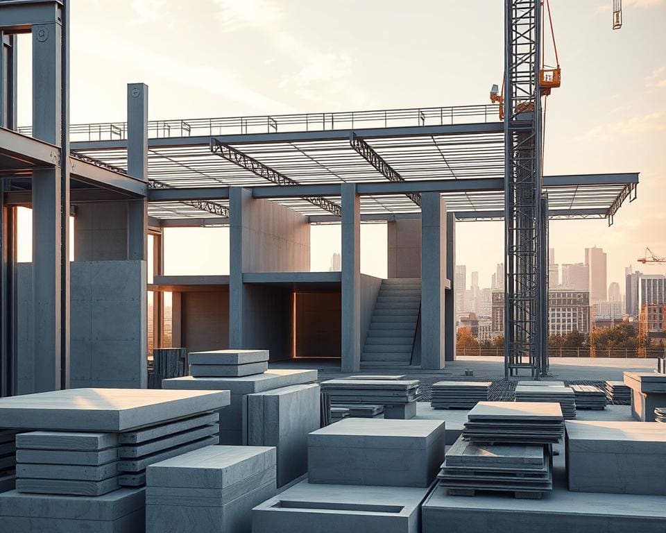 Wat zijn slimme materiaalkeuzes voor snelle bouw?