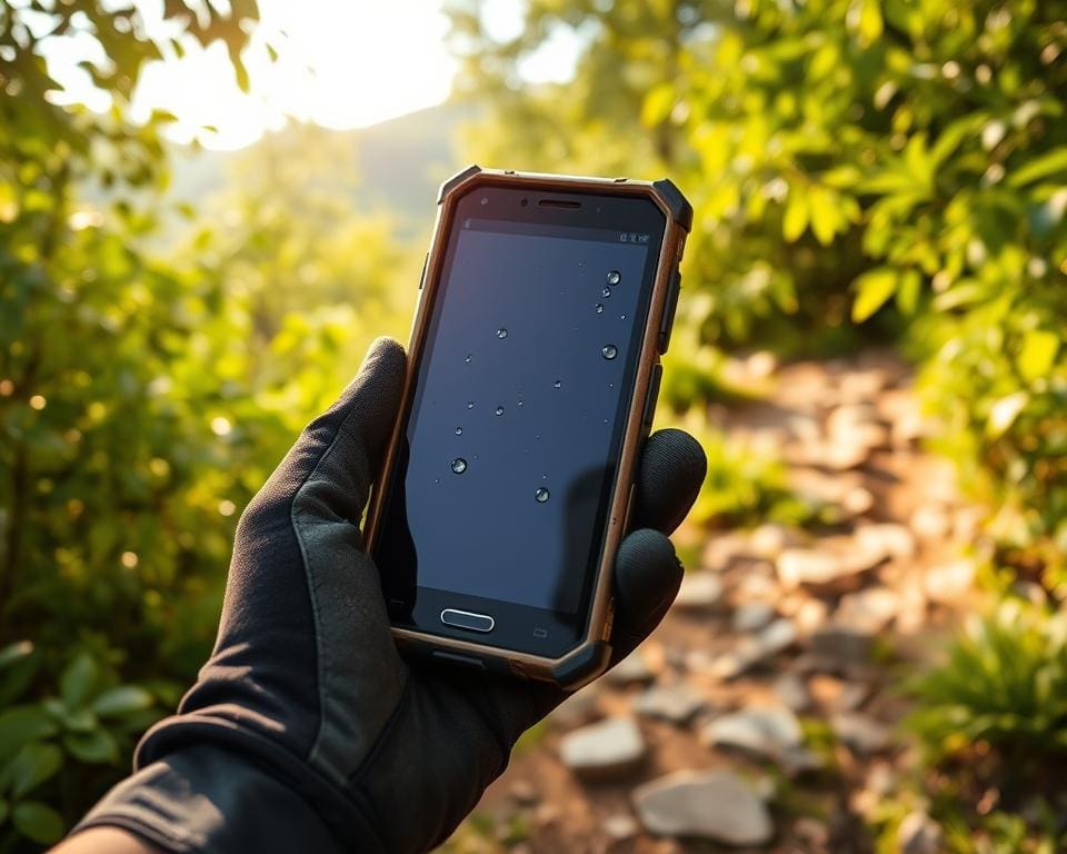 Welke telefoon is geschikt voor buitenactiviteiten?