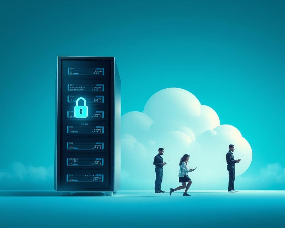 beveiligde cloudoplossing voor privacy