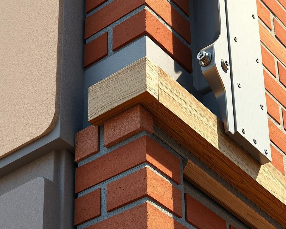 constructie details bij hoeken