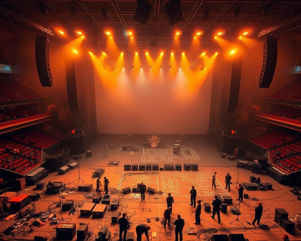 logistiek concerttour