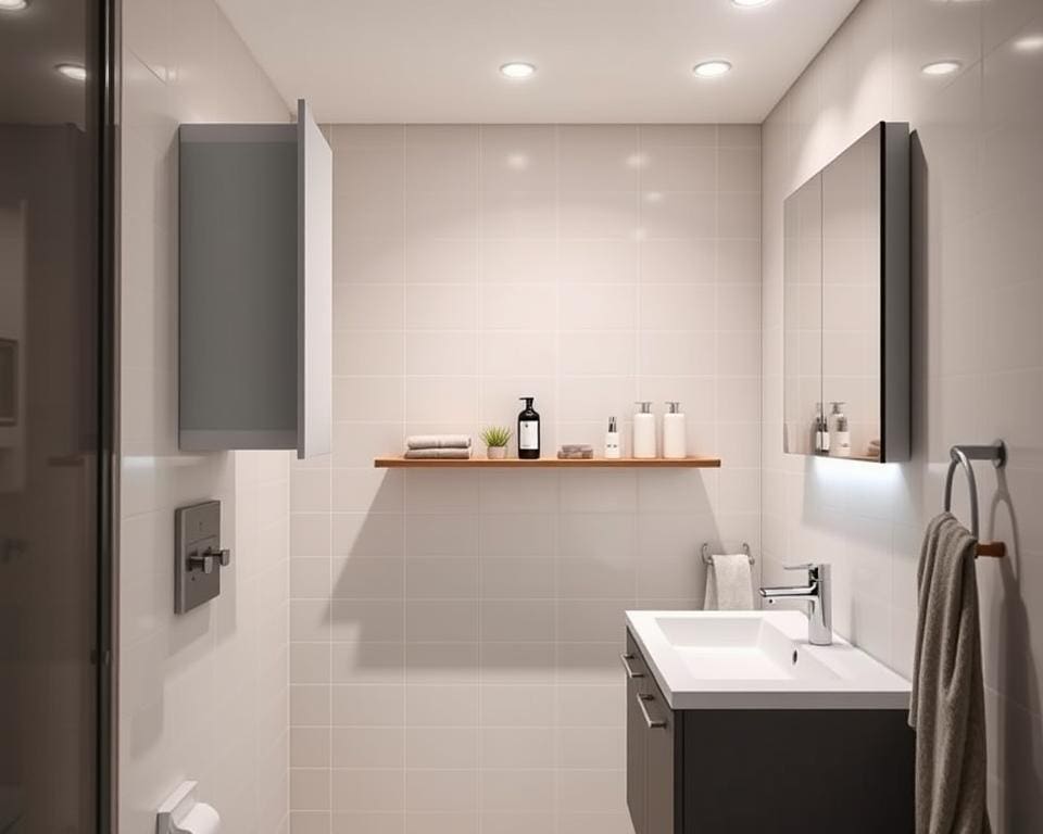 Gadgets voor kleine badkamers