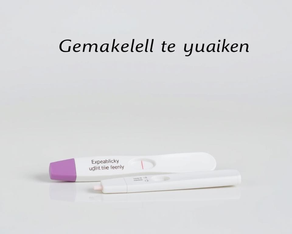 Gemakkelijk te gebruiken zwangerschapstest optie's dipstick en cassette