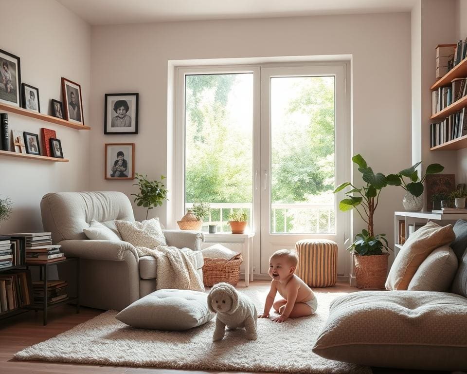 Gezellig wonen met een kleintje in huis