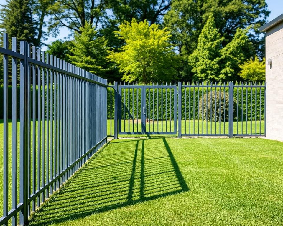 Hoe combineer je Nylofor 3D panelen van 1m23 met poorten?