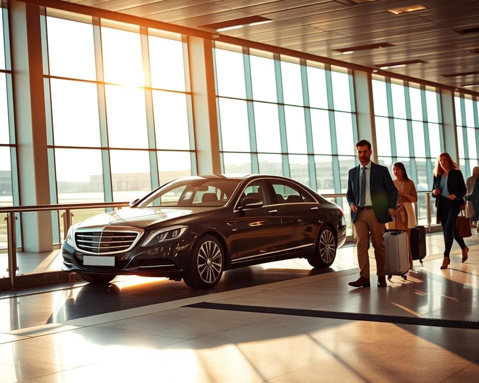 Hoe werkt gratis airport transfer bij autohuur?