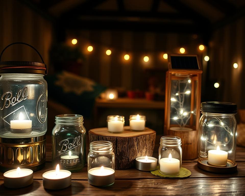 Hoe zorg je voor lichtjes zonder stroom?