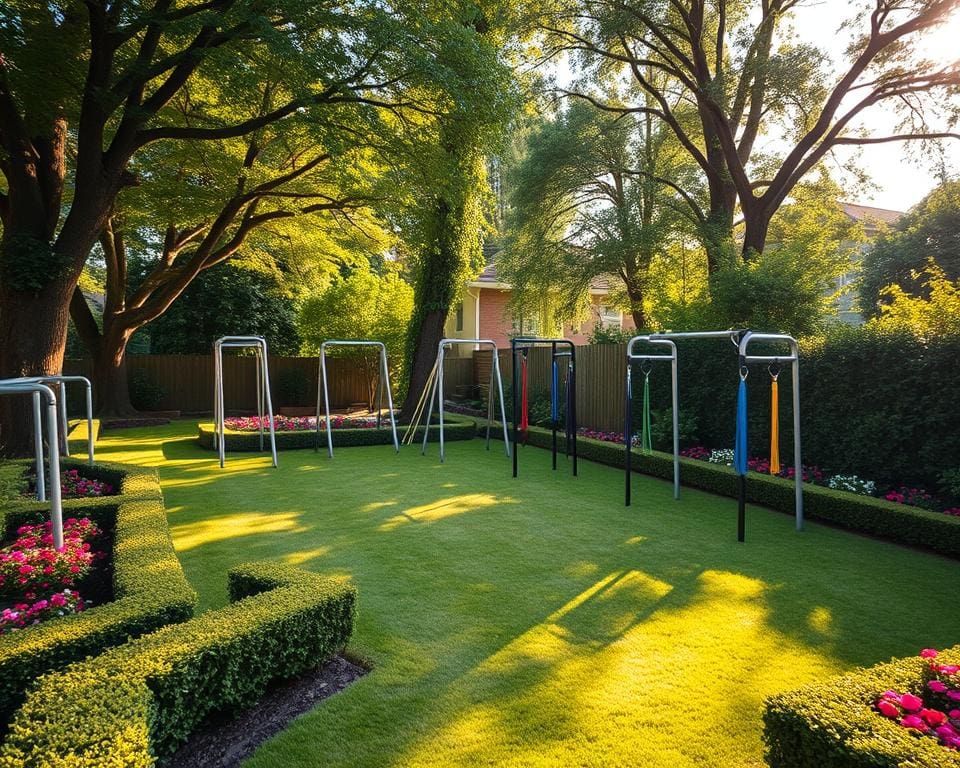 Is jouw tuin geschikt voor buitenfitness?