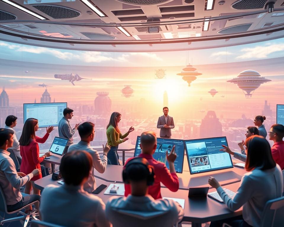 Samenwerken in virtuele omgevingen