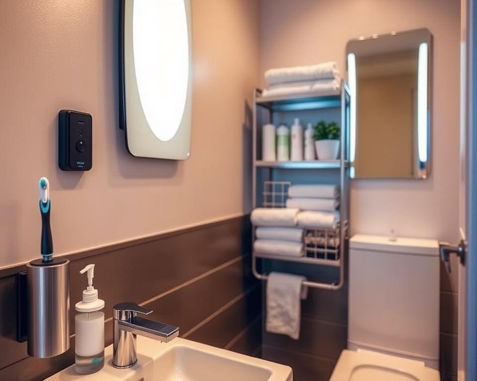 Wat zijn handige gadgets voor in een klein toilet?