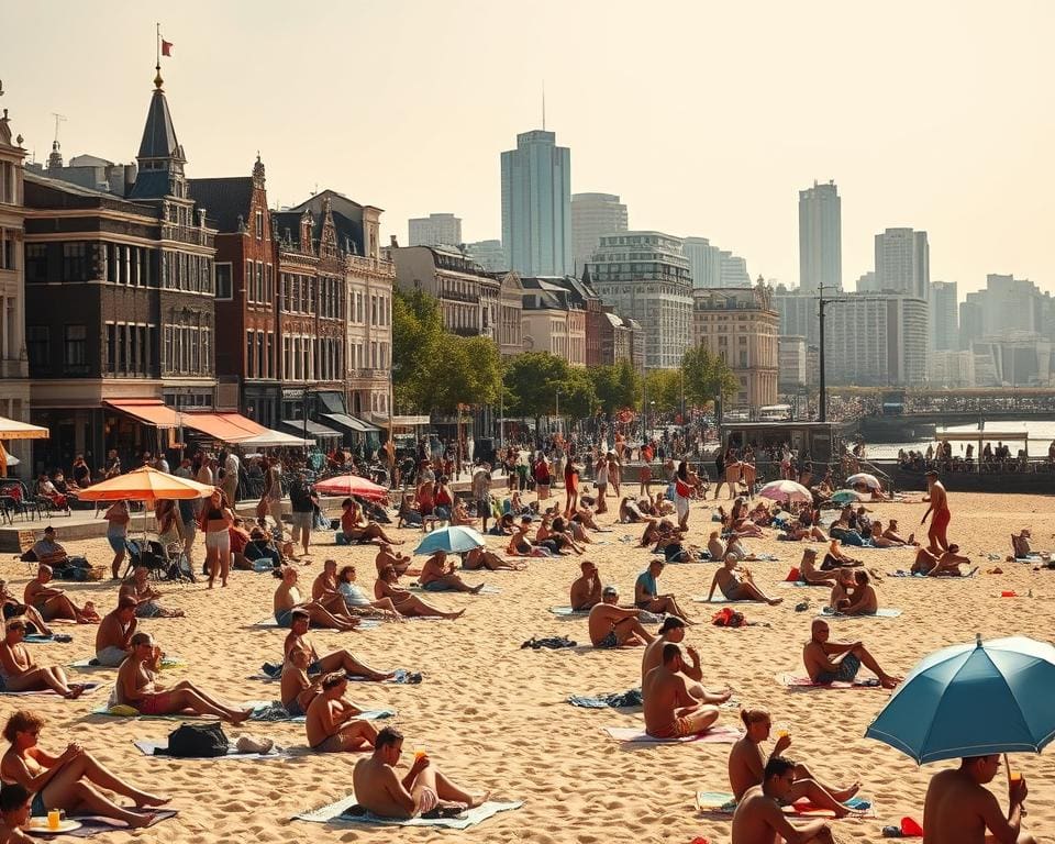 Welke stadsstranden zijn het gezelligst?