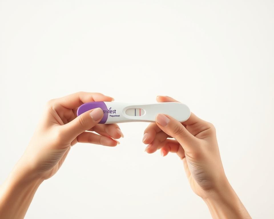 gebruik van Sensitest zwangerschapstest