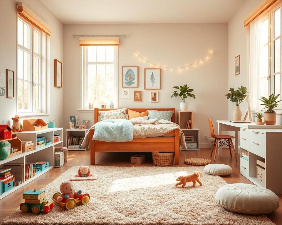 gezellige kinderkamer elementen