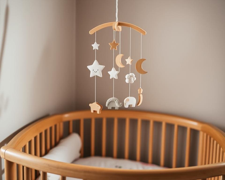 handgemaakte baby mobiel