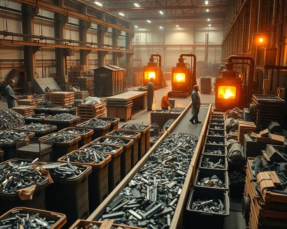 recycling in de metaalbewerking