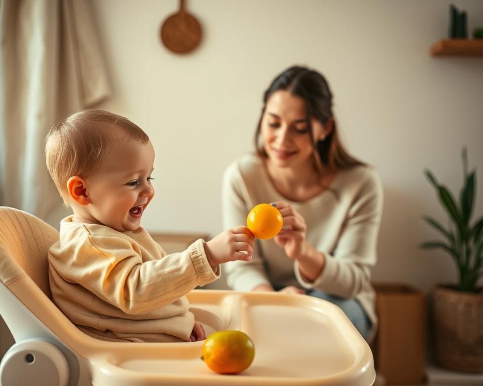 soepele introductie vaste voeding