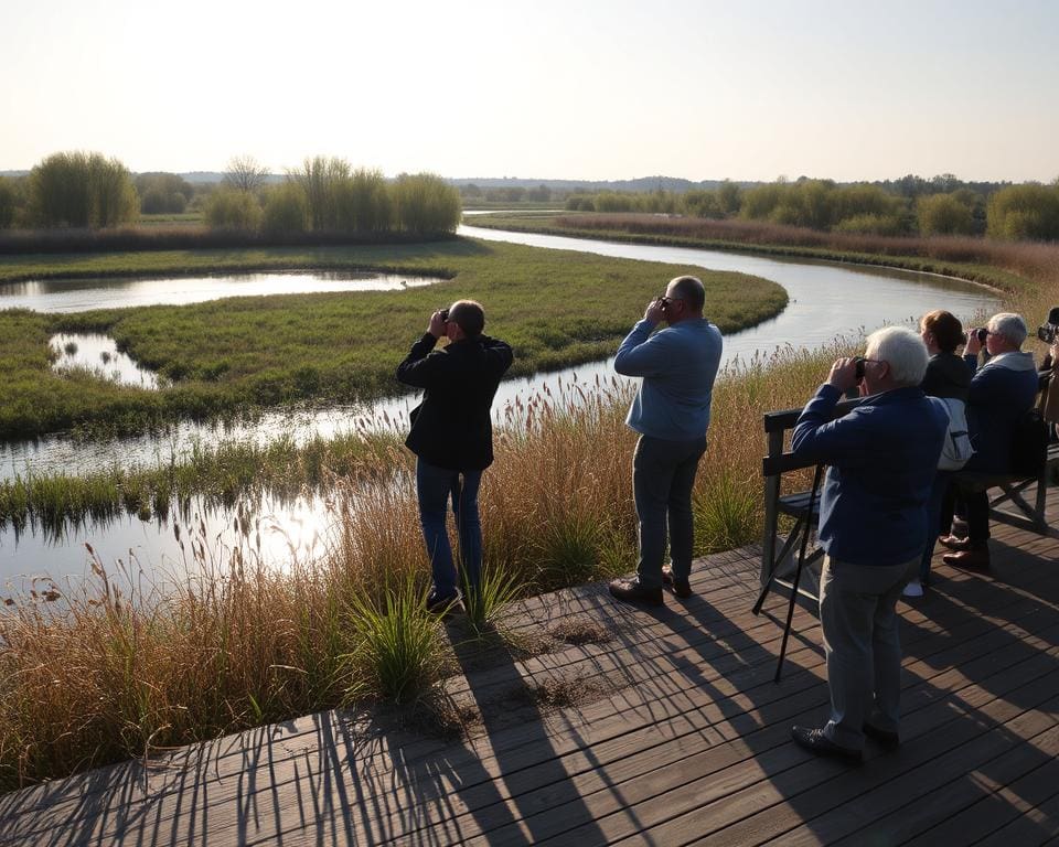 vogels spotten in De Biesbosch