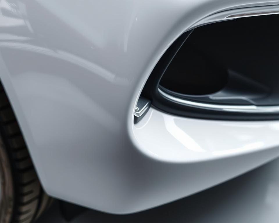 Hoe werkt bumperhoek reparatie met kleurmatch techniek?