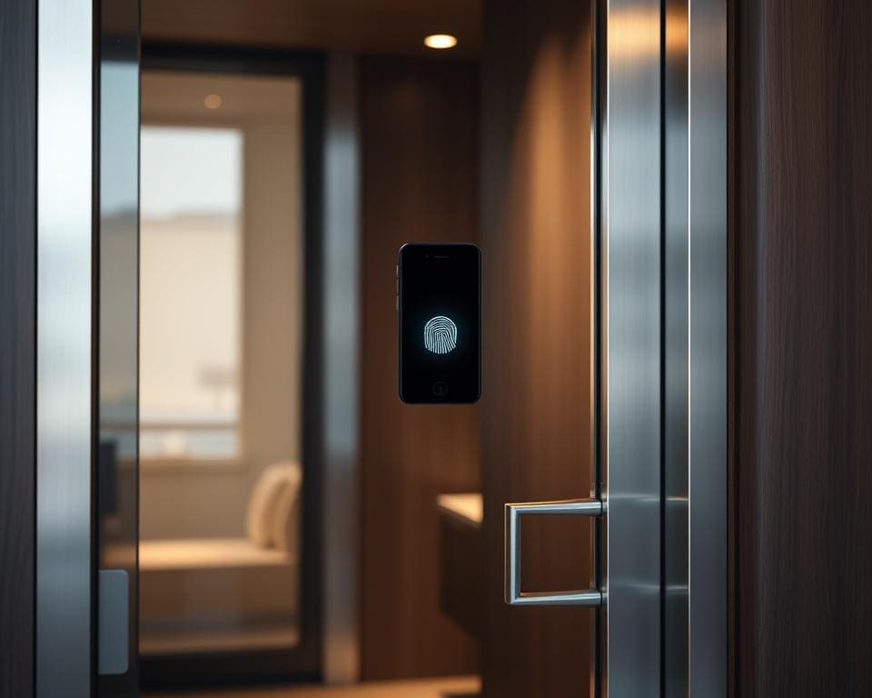 Hoe werkt een slimme deur met biometrie?