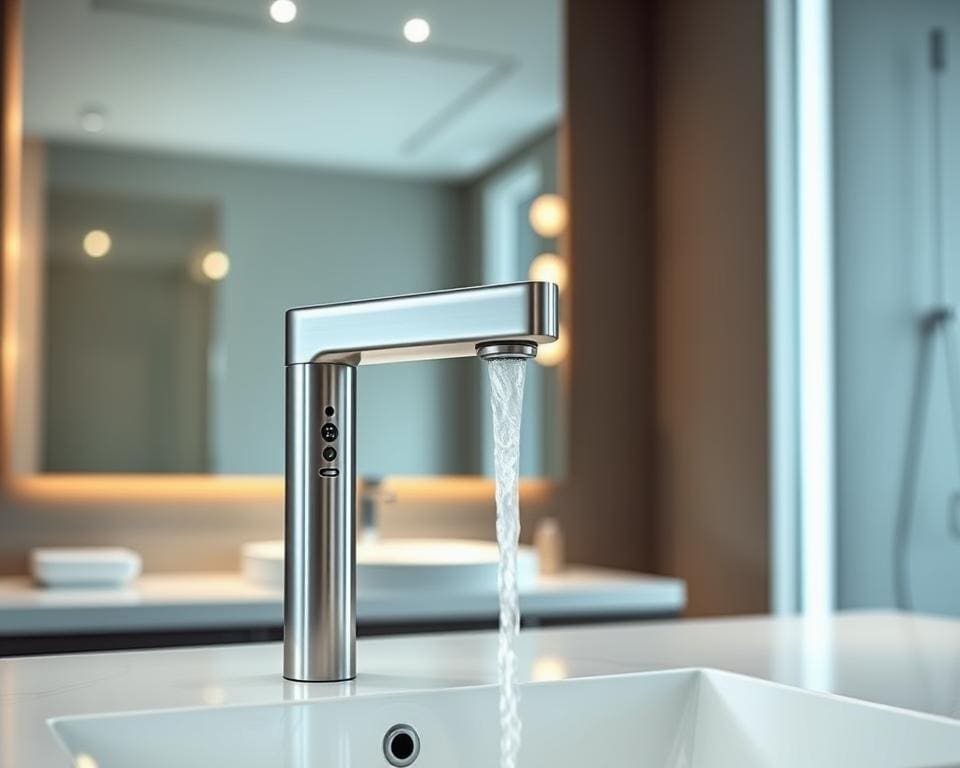 Hoe werkt een slimme kraan in de badkamer?