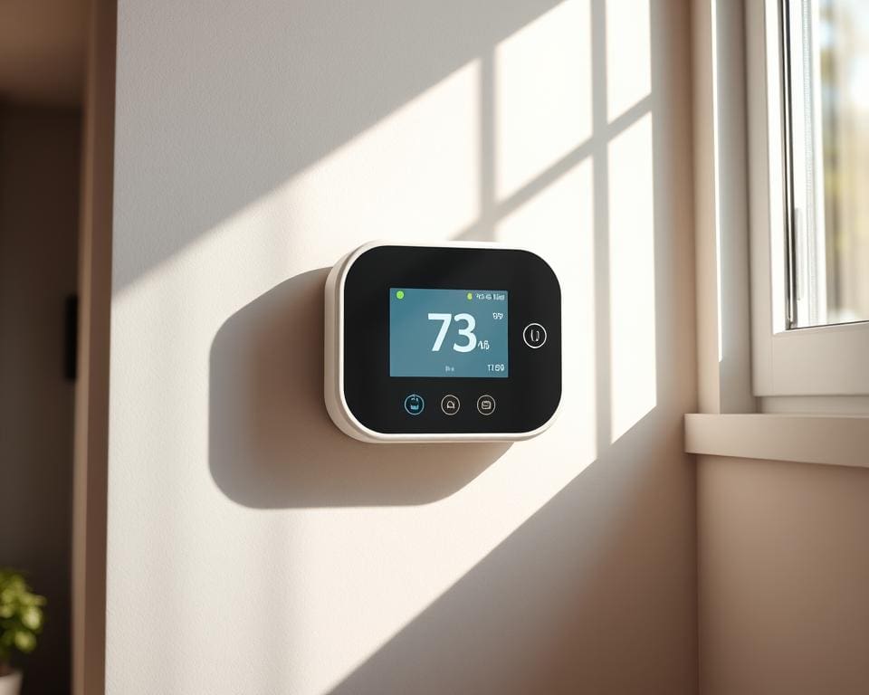 Hoe werkt een slimme thermostaat op zonne-energie?