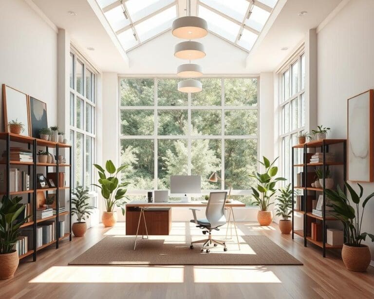 Werken in een inspirerend kantoorinterieur