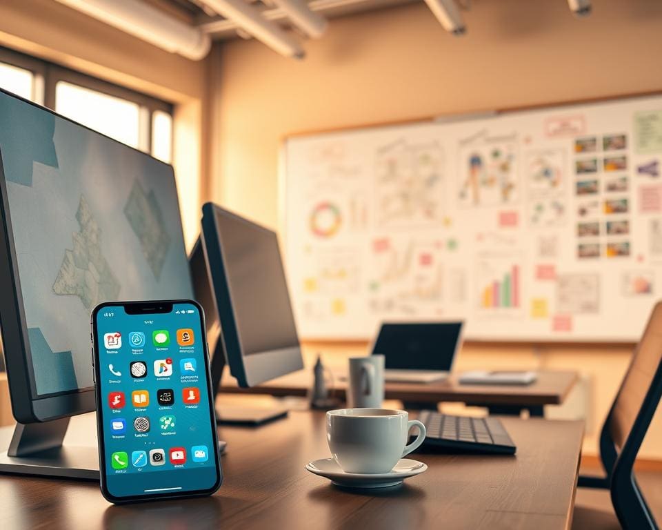automatiseringstools en communicatie-apps