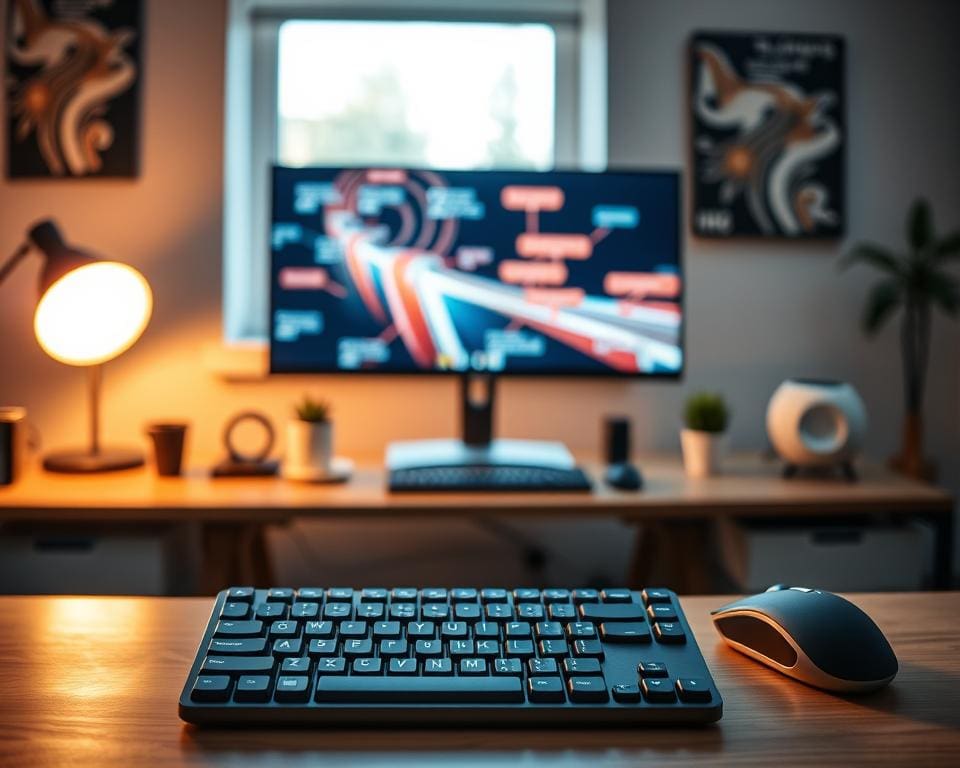 ergonomie gebruikservaring toetsenbord muis schermgrootte resolutie