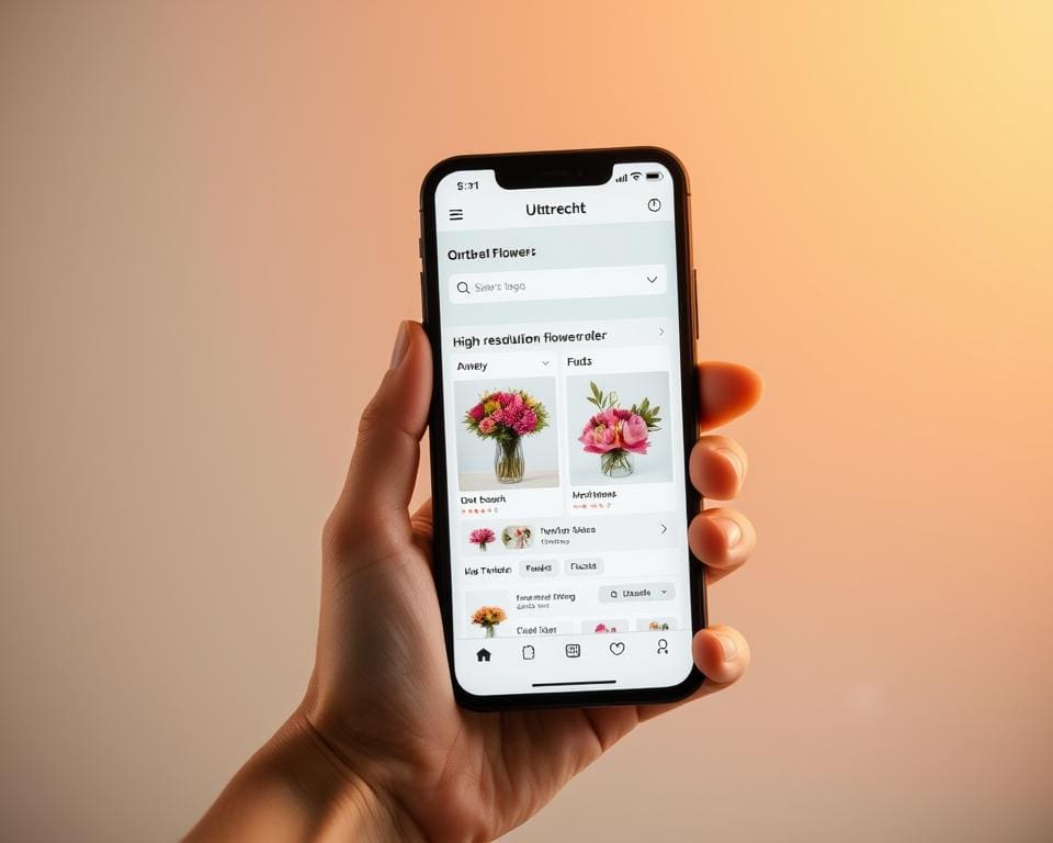 mobiel bloemen bestellen