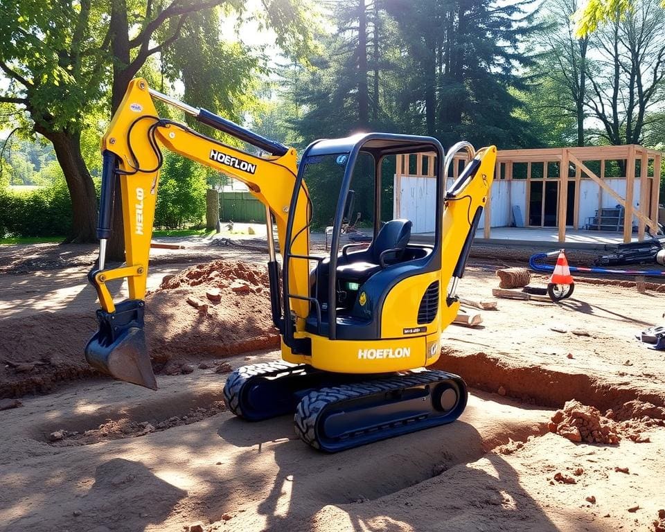 Hoe werkt Hoeflon C6 huren voor kleine bouwlocaties?