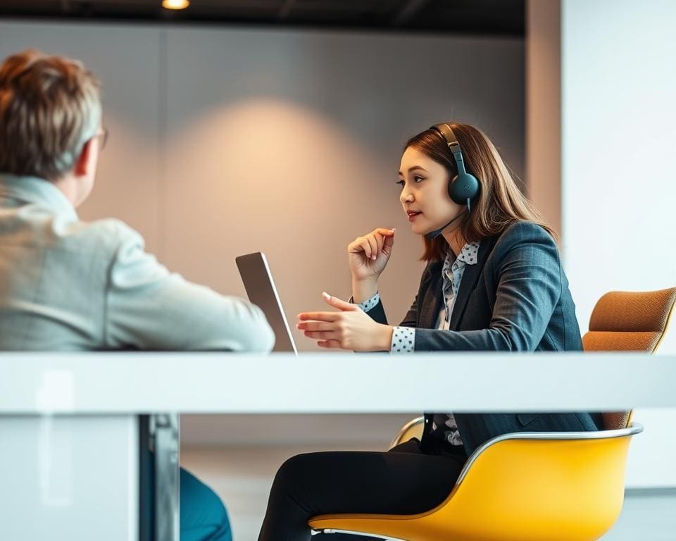 Je klanten professioneel bedienen