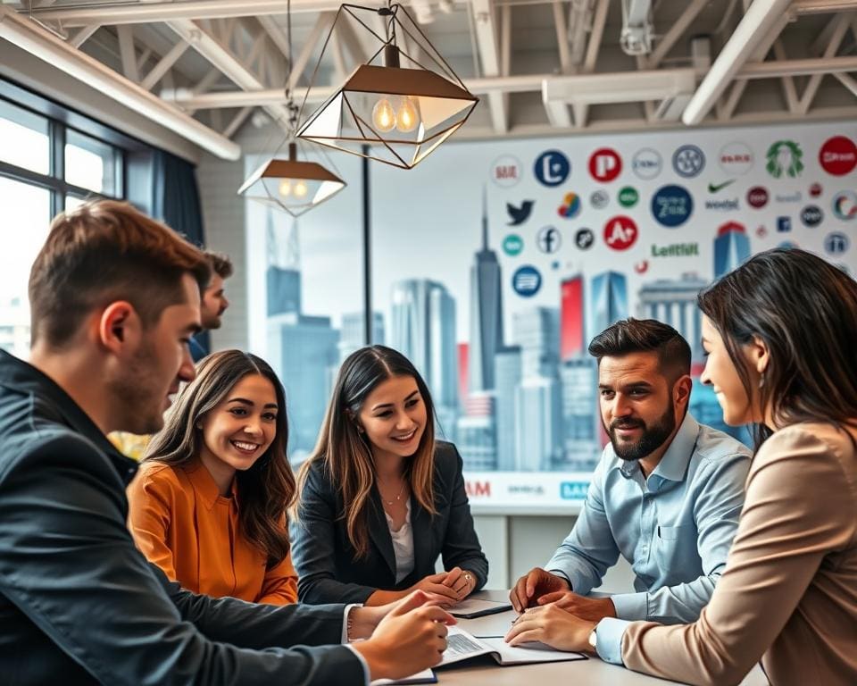 Marketingdiensten die merken laten groeien