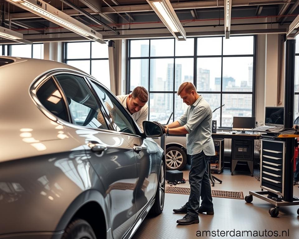 Wat maakt spotrepair bij amsterdamautos.nl betrouwbaar?