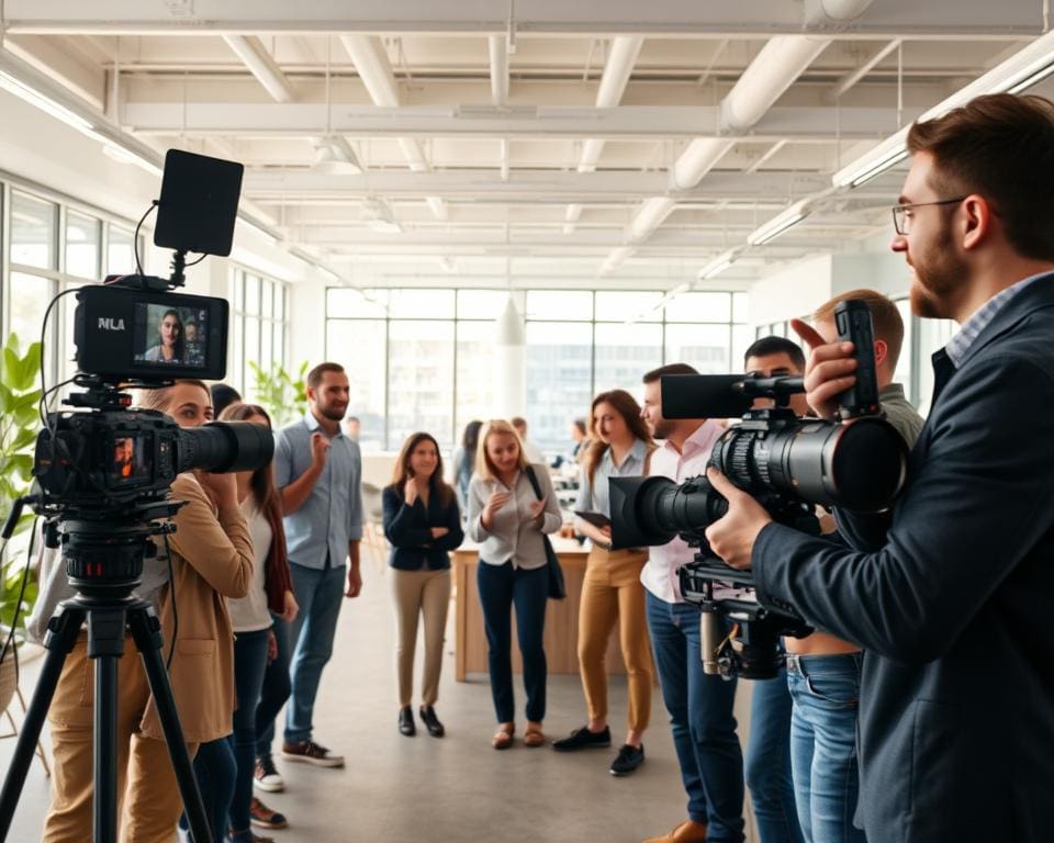 creatieve bedrijfsvideo