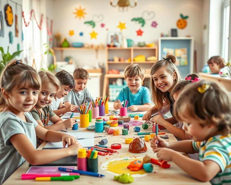 Hoe betrek je kinderen bij creatieve activiteiten?