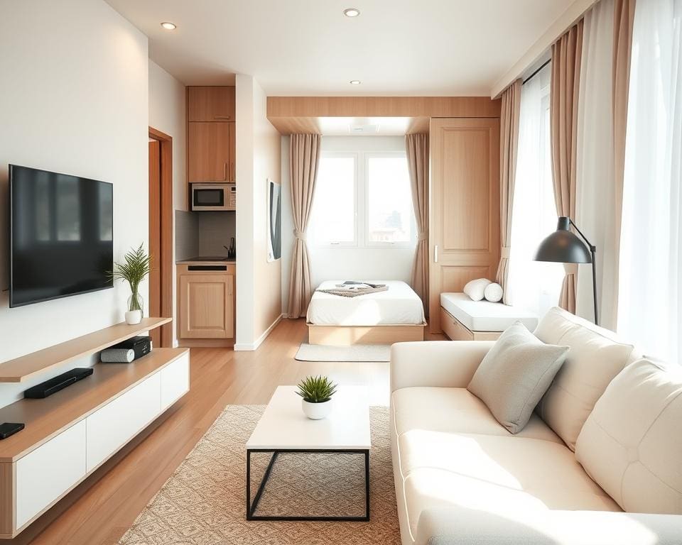 Hoe richt je een klein appartement slim en stijlvol in?