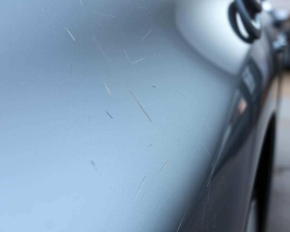 Wat doe je bij diepe krassen auto in de lak?