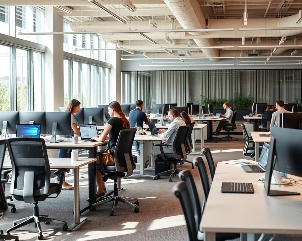 Wat zijn de voordelen van flexibele werkplekken?