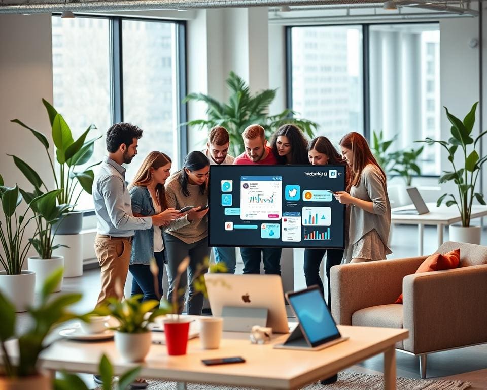 Wie helpt met professionele socialmedia-marketing?