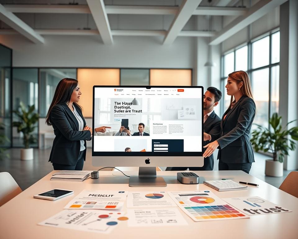 Hoe beïnvloedt webdesign het vertrouwen van bezoekers?