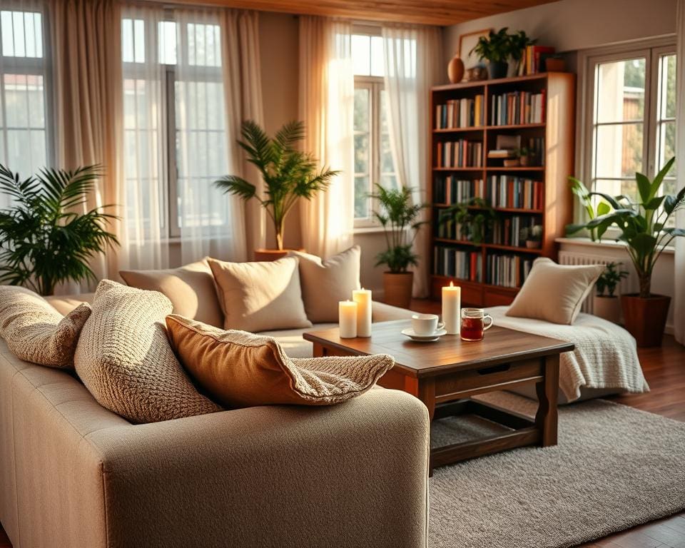 Hoe geef je je woonkamer direct meer warmte?