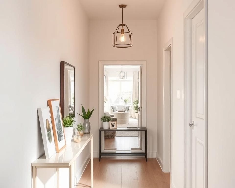 Hoe maak je een kleine hal ruimer?