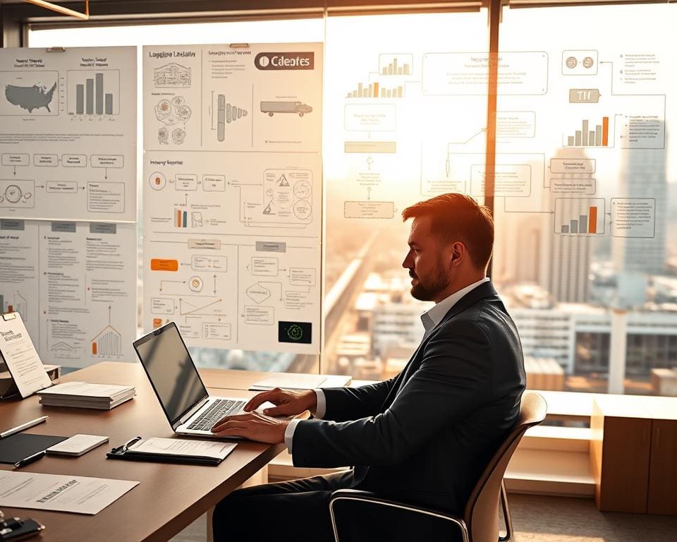 Hoe ondersteunt een logistiek planner processen?