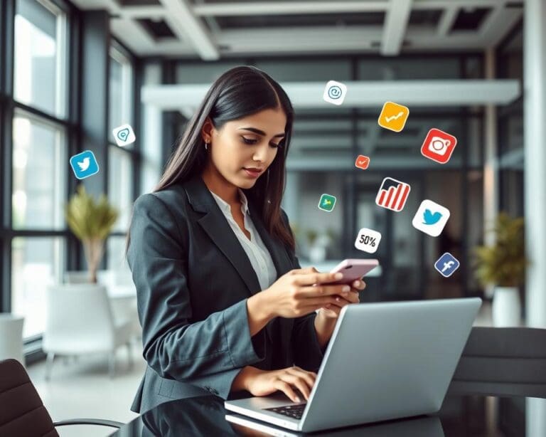 Hoe ondersteunt een socialmedia-expert zichtbaarheid?